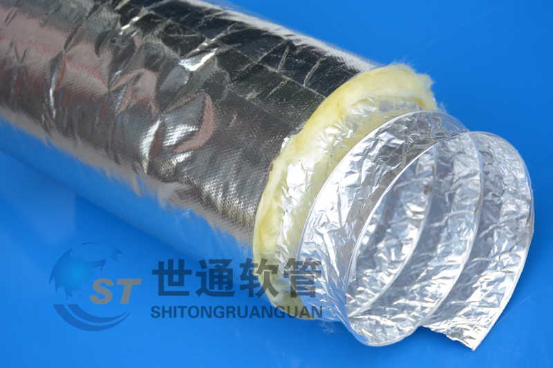 ST00389軟管，鋁箔保溫軟管